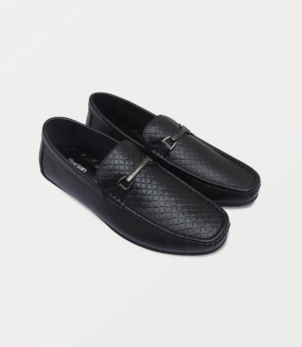 BM6767-BLACK-Men Loafers