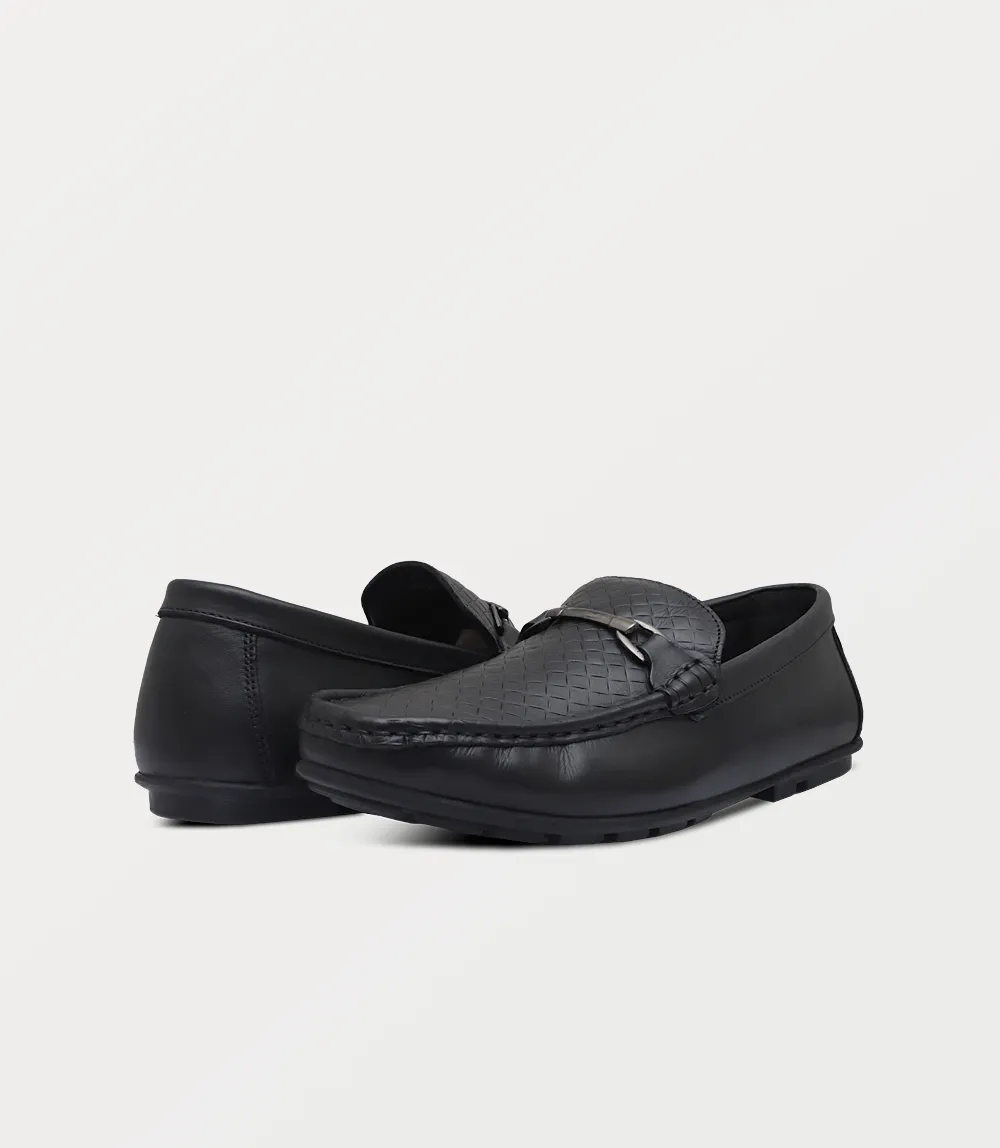 BM6767-BLACK-Men Loafers