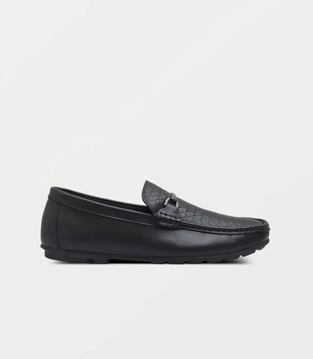 BM6767-BLACK-Men Loafers
