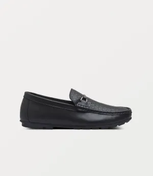 BM6767-BLACK-Men Loafers