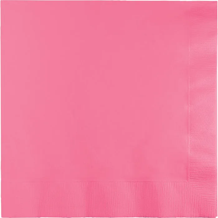 Bulk Candy Pink Value Friendly Luncheon Napkins (240 per Case)