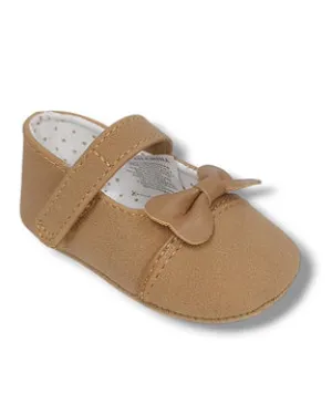 Caramel Baby Girl Ballet Flats