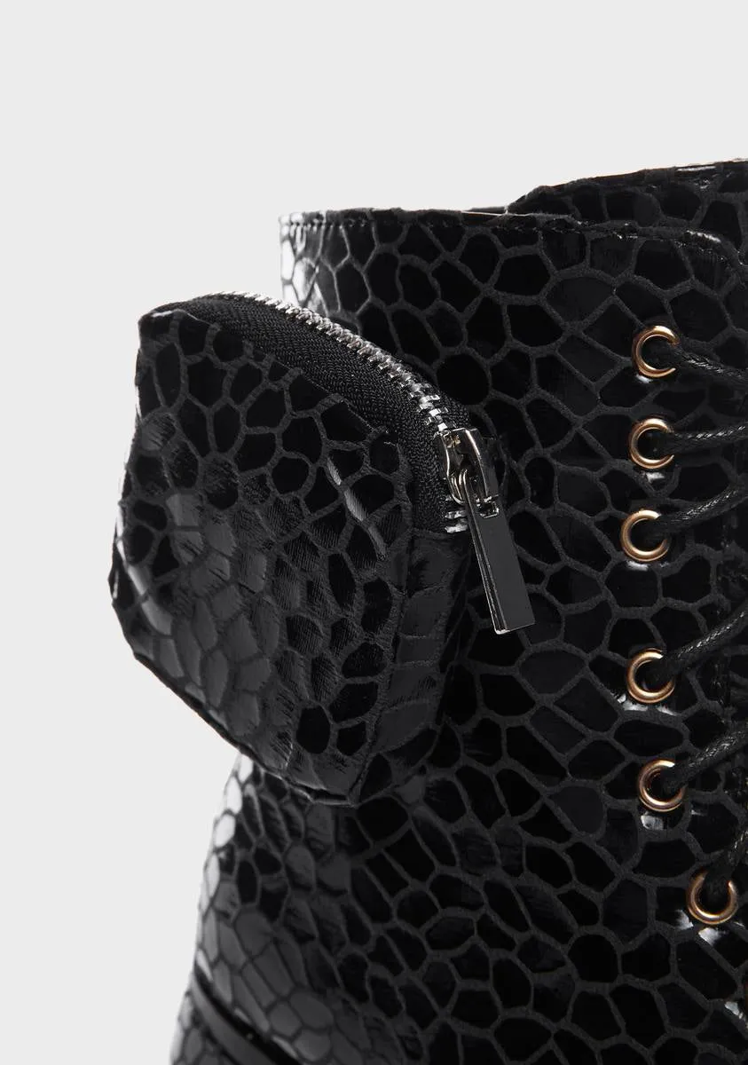 Croc Update My Socials Platform Boots