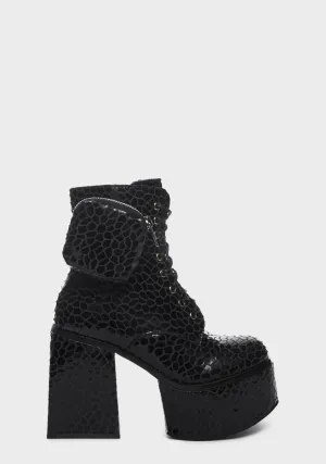 Croc Update My Socials Platform Boots