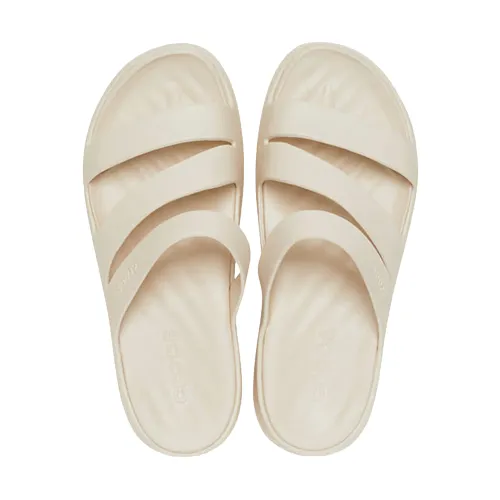 Crocs Ladies Getaway Strappy Sandals - 209587 - Beige
