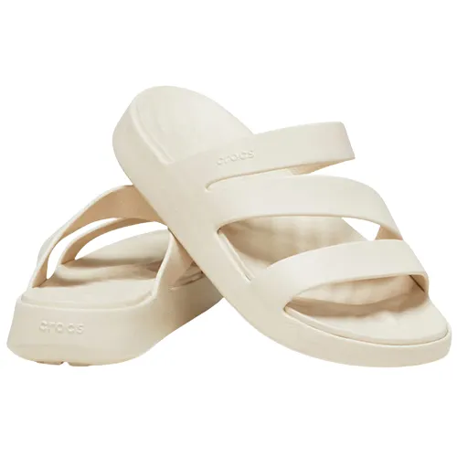 Crocs Ladies Getaway Strappy Sandals - 209587 - Beige
