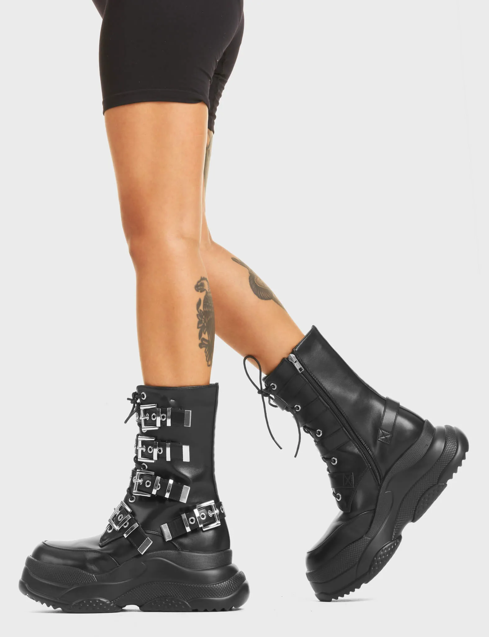 Dawn Chorus Chunky Platform Ankle Boots