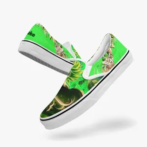 Dragonball Z Broly Slip Ons Anime Shoes