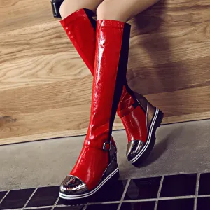 Fashion Wedges Heels Boots