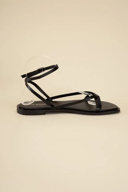 Flat Strappy Sandals