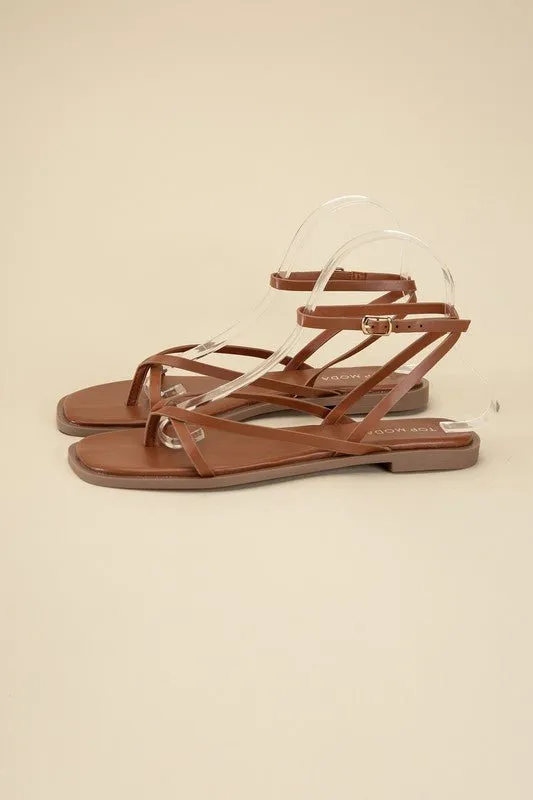 Flat Strappy Sandals