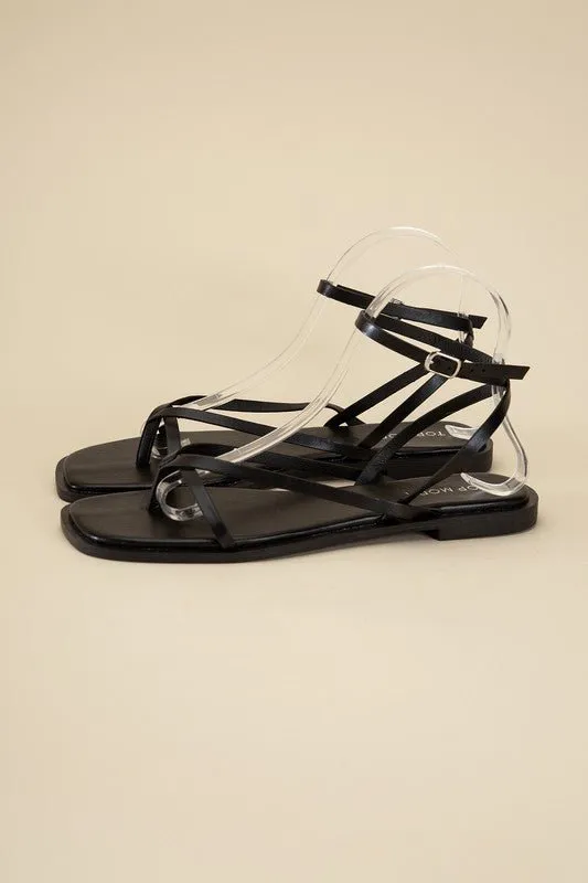 Flat Strappy Sandals