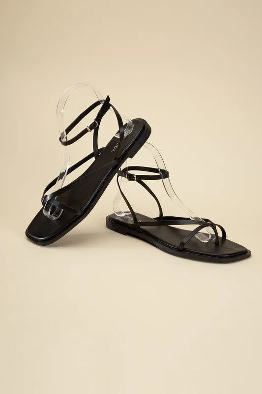 Flat Strappy Sandals