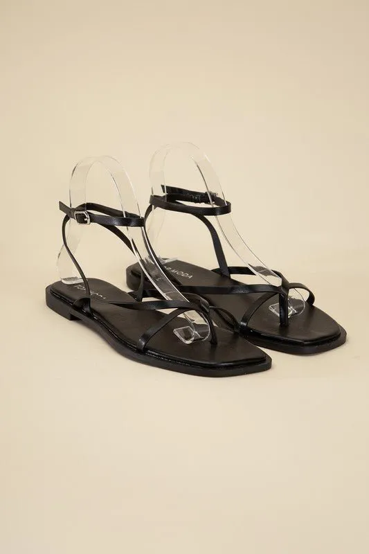 Flat Strappy Sandals