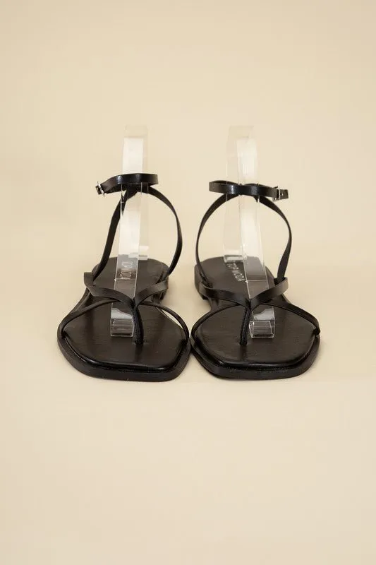 Flat Strappy Sandals