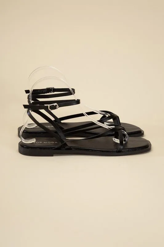 Flat Strappy Sandals