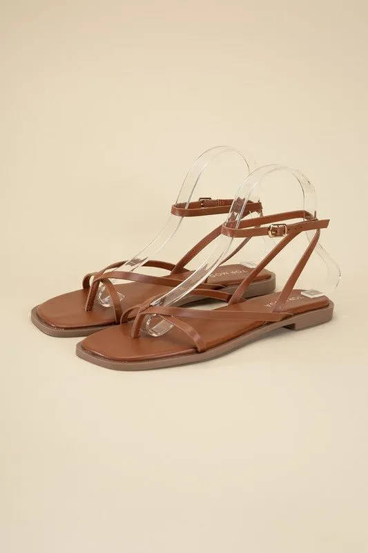 Flat Strappy Sandals