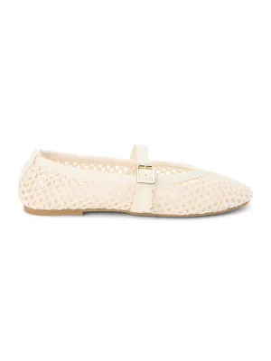 IT GIRL MESH BALLET FLAT X IVORY