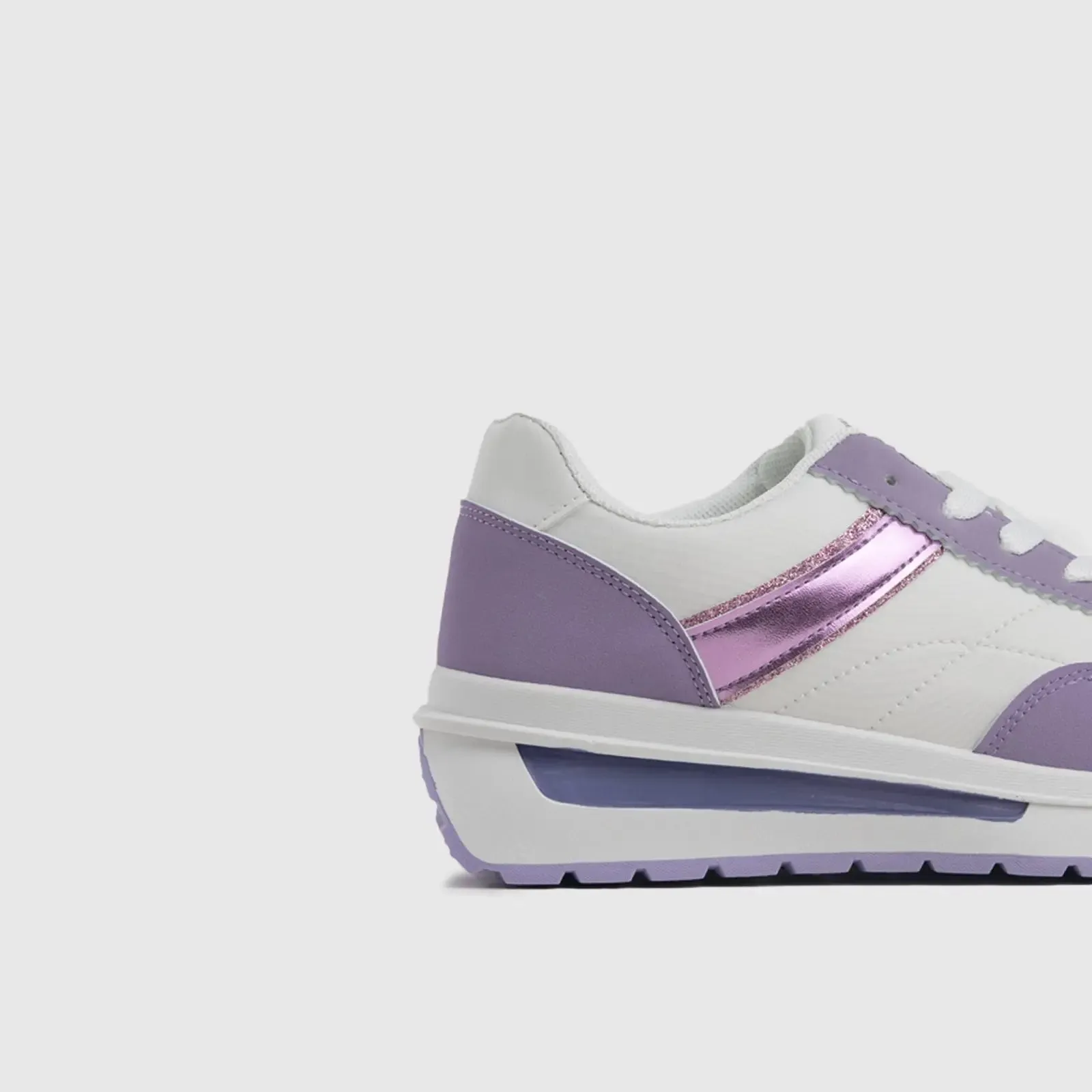 K7 Elyna Statement Sneakers White/Purple