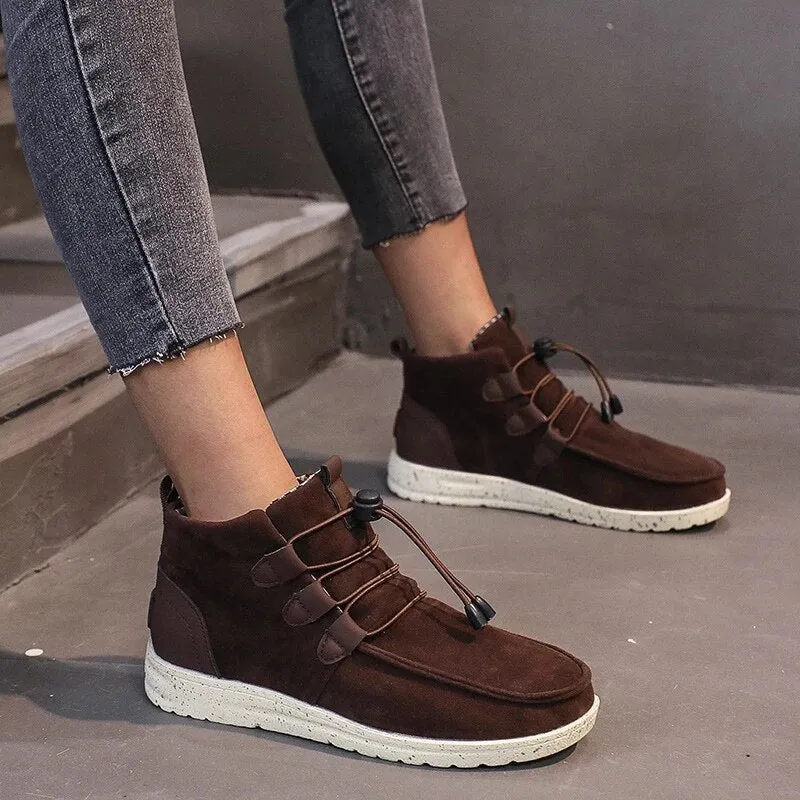 Multicolor Platform High Top Sneakers