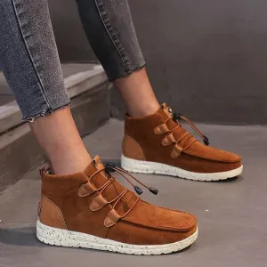 Multicolor Platform High Top Sneakers