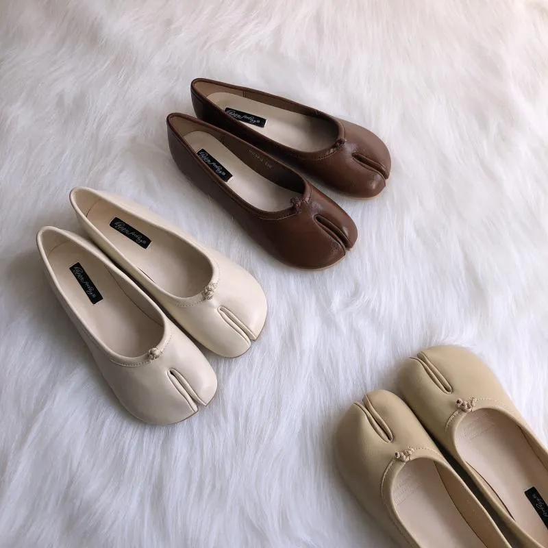 Tabitha Split Toe Ballet Flats - 5 Colors