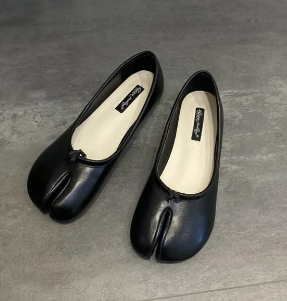 Tabitha Split Toe Ballet Flats - 5 Colors