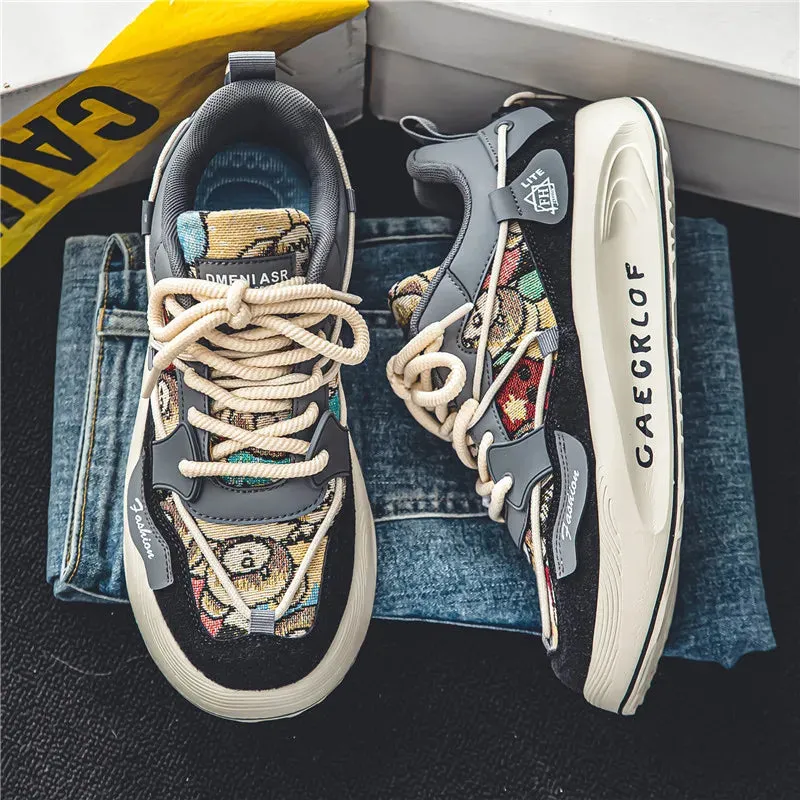 Zoei Teddybear Prints UNISEX Sneakers